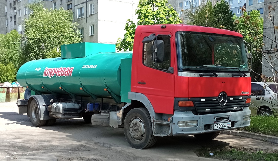 Луганская область, № В 980 КА — Mercedes-Benz Atego (общ.м)