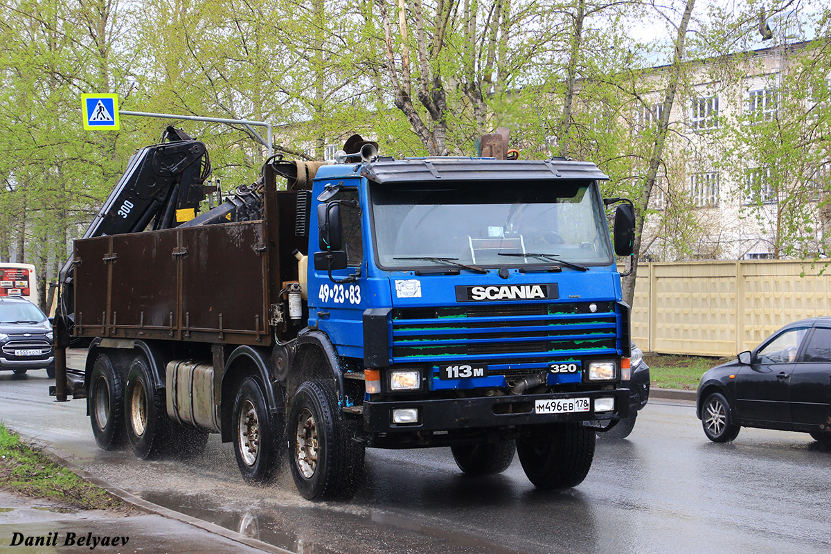 Кировская область, № М 496 ЕВ 178 — Scania (II) R113M