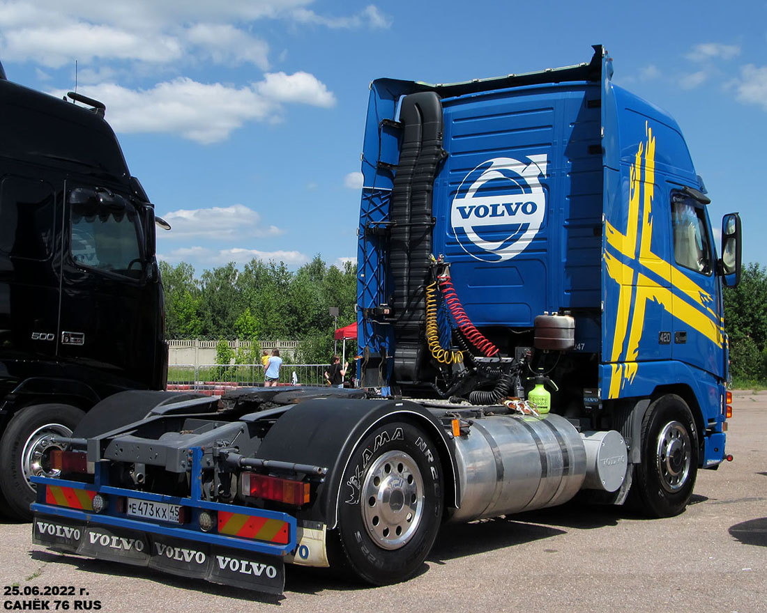 Курганская область, № Е 473 КХ 45 — Volvo ('1993) FH12.420; Московская область — Фестиваль Truckfest 2022 — июнь