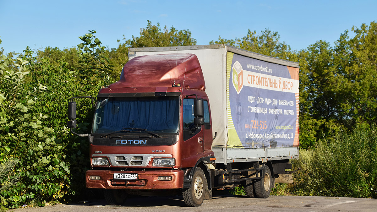 Челябинская область, № В 328 АС 774 — Foton (Общая модель) — Фото — Фототрак