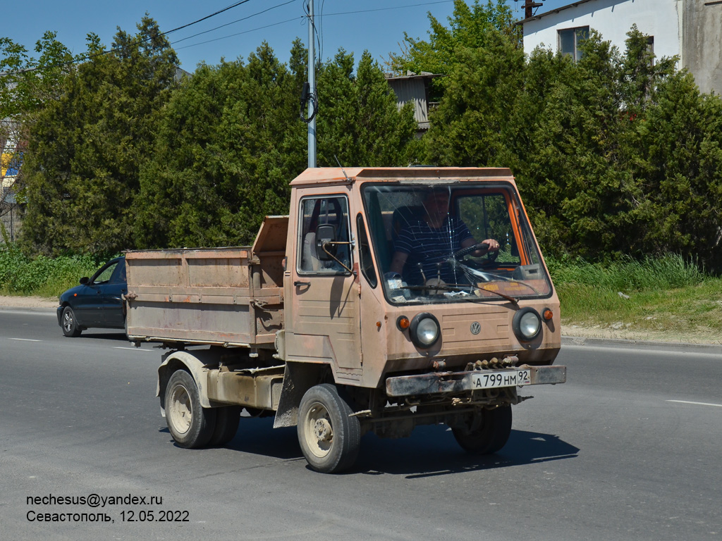 Севастополь, № А 799 НМ 92 — Multicar M25 (общая модель)