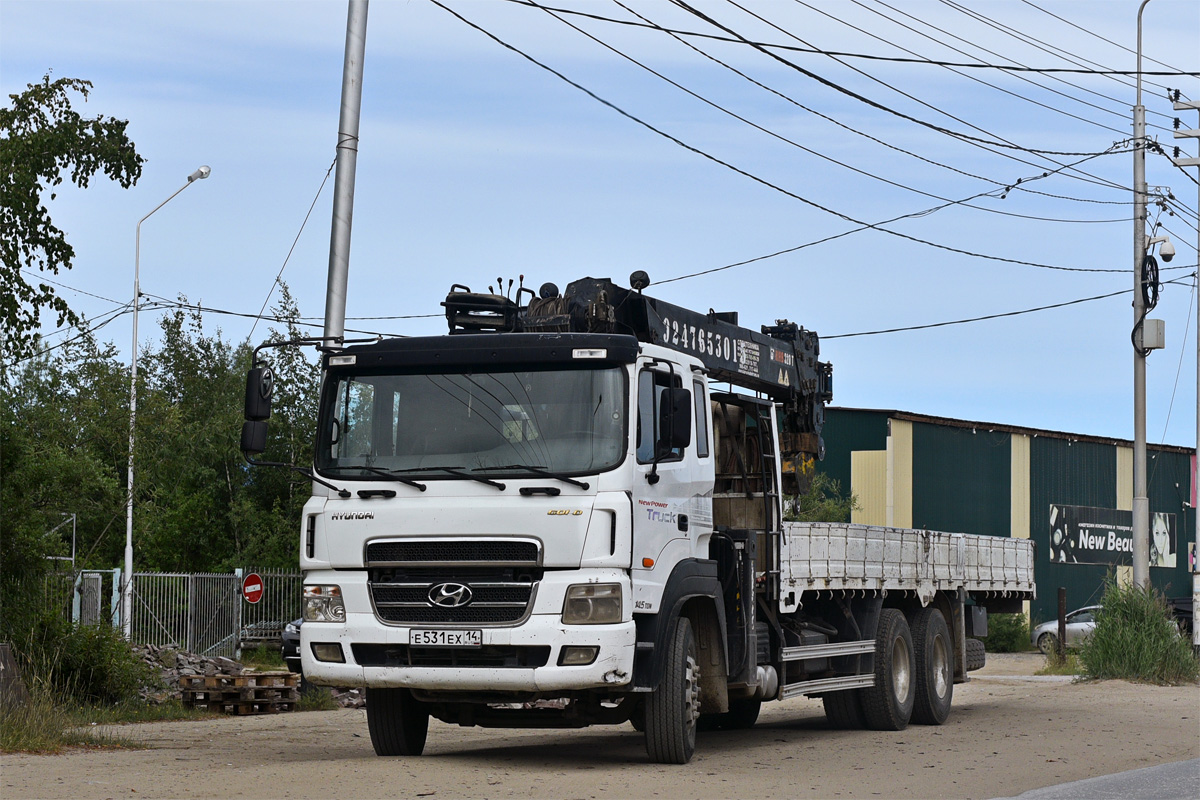 Саха (Якутия), № Е 531 ЕХ 14 — Hyundai Power Truck HD260