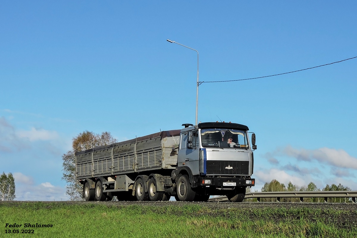 Курганская область, № Н 194 МУ 45 — МАЗ-642208