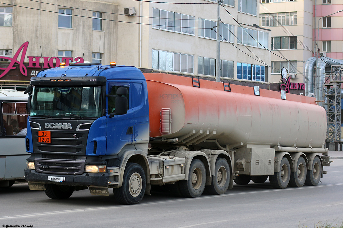 Саха (Якутия), № Н 966 МН 14 — Scania ('2009) R560