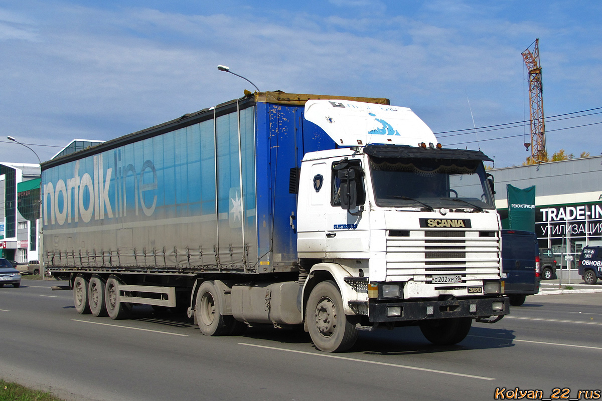 Алтайский край, № С 202 ХР 98 — Scania (II) R113M