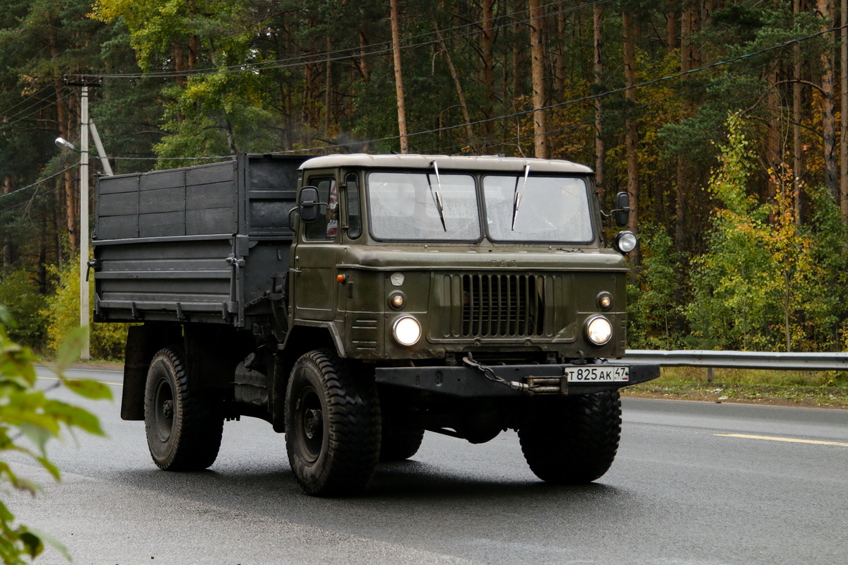 Ленинградская область, № Т 825 АК 47 — ГАЗ-66 (общая модель)