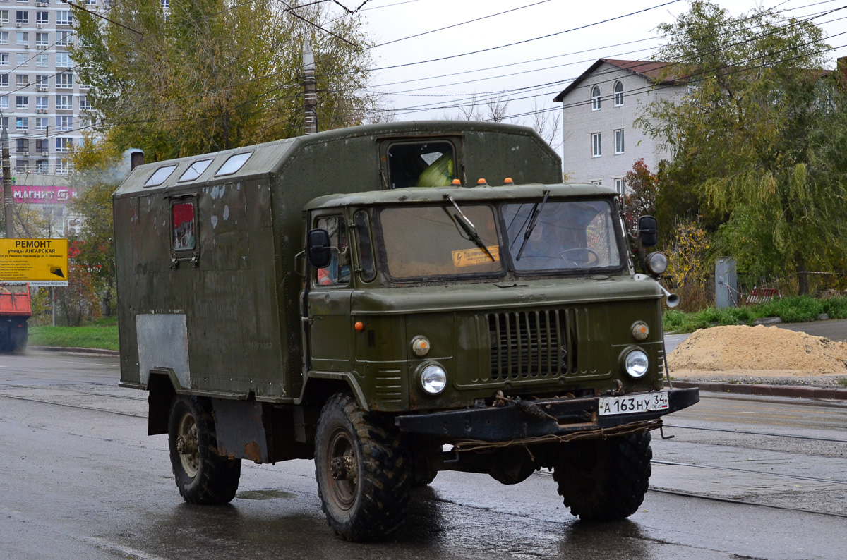 Волгоградская область, № А 163 НУ 34 — ГАЗ-66 (общая модель)