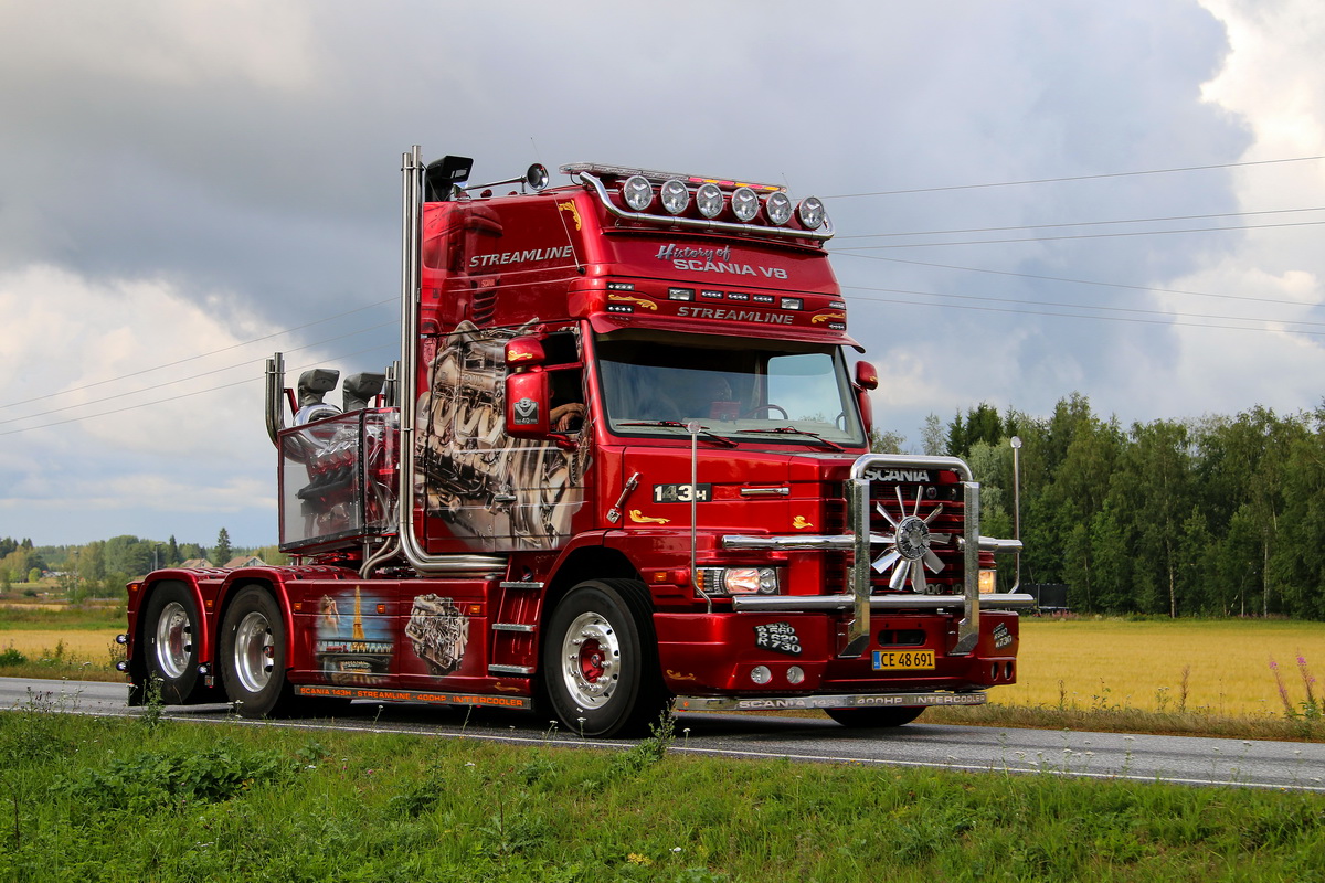 Дания, № CE 48 691 — Scania (II) T-Series 143H