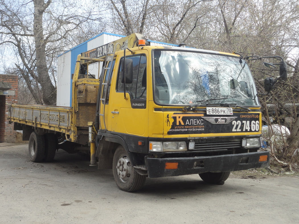 Томская область, № Е 886 РК 70 — Hino Ranger — Фото — Фототрак