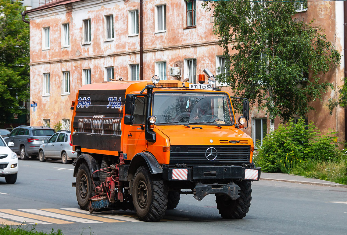 Башкортостан, № В 121 ХХ 02 — Mercedes-Benz Unimog U1650 — Фото — Фототрак