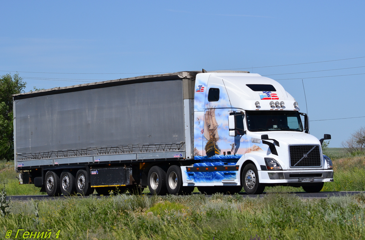 Волгоградская область, № Е 802 ВХ 134 — Volvo VNL670; Ekaterinburg Truck Service (ETS) (Волгоградская область)