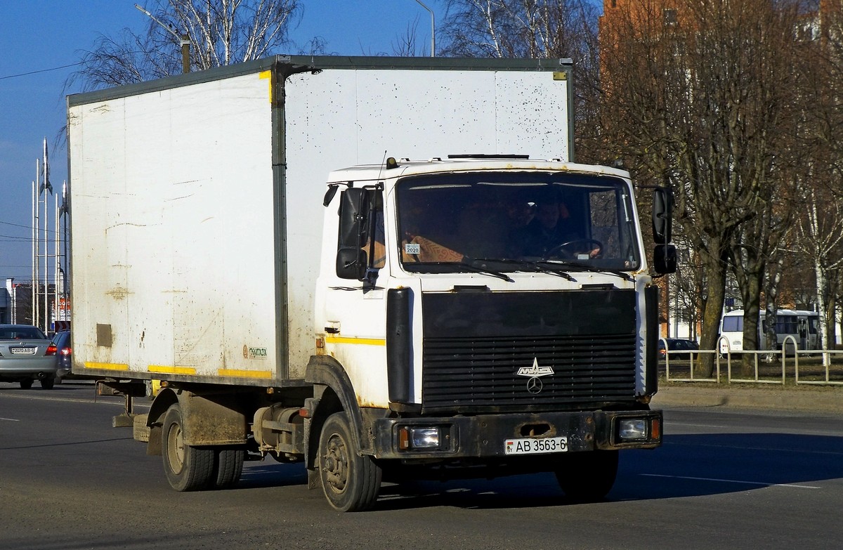 Могилёвская область, № АВ 3563-6 — МАЗ-4370 (общая модель)
