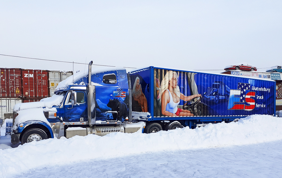 Свердловская область, № Х 001 НС 66 — Freightliner Coronado; Ekaterinburg Truck Service (ETS) (Свердловская область)