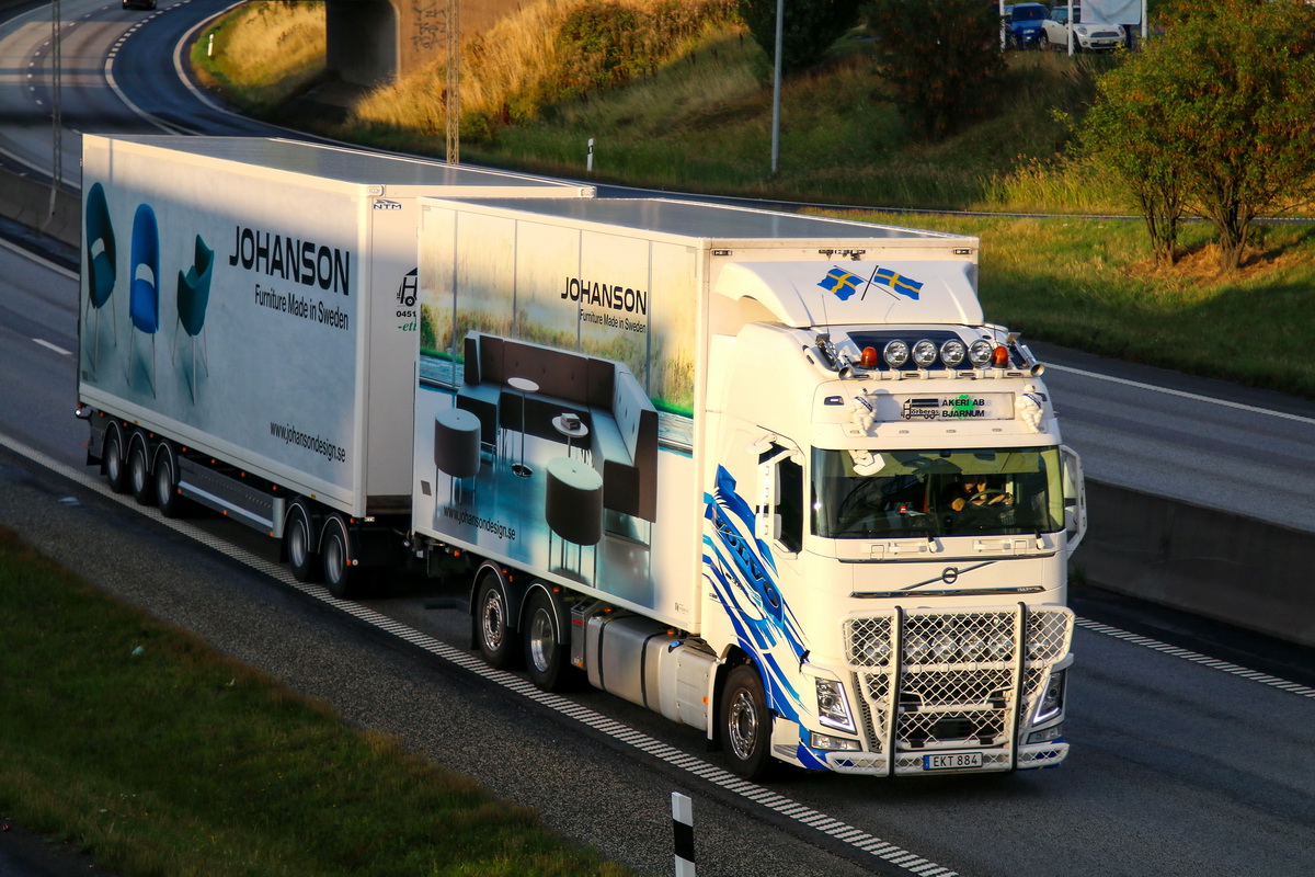 Швеция, № EKT 884 — Volvo ('2012) FH.500