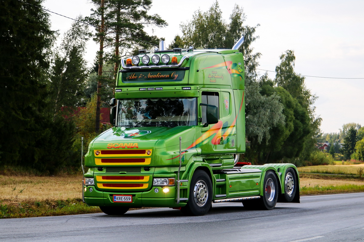 Финляндия, № KRE-559 — Scania ('2004) T-Series (общ.м)