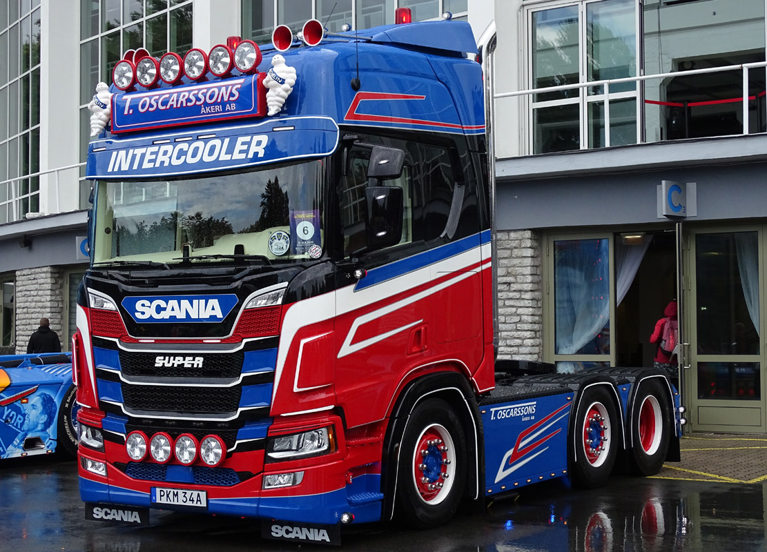 Швеция, № PKM 34A — Scania ('2016) R500; Эстония — Tallinn Truck Show 2022