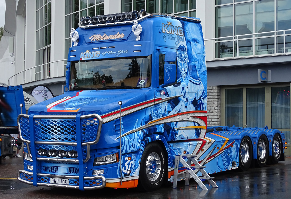 Швеция, № DWP 16C — Scania ('2016) S650; Эстония — Tallinn Truck Show 2022
