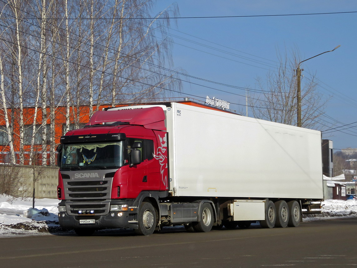 Татарстан, № Р 445 АК 116 — Scania ('2009) G380