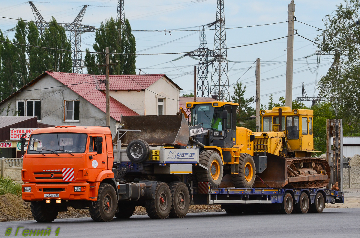 Волгоградская область, № С 222 АТ 34 — КамАЗ-44108-24 [441083] — Фото —  Фототрак