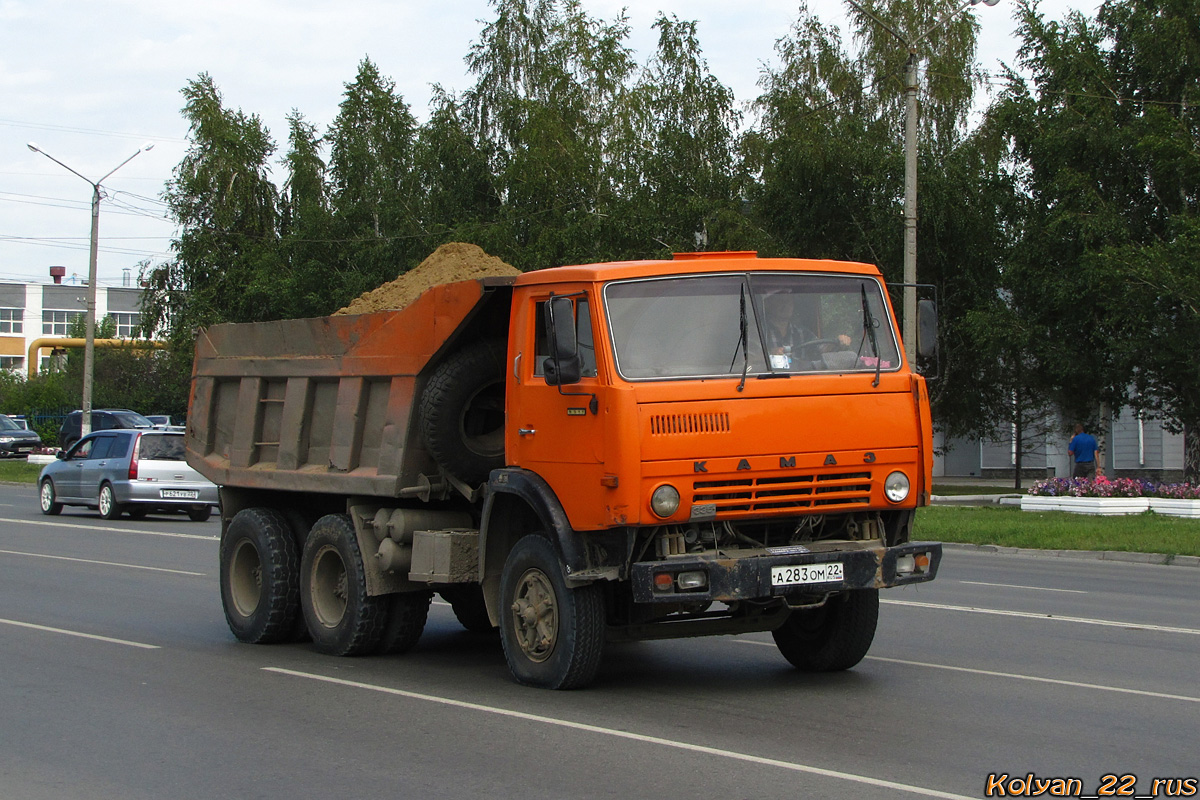Алтайский край, № А 283 ОМ 22 — КамАЗ-5511