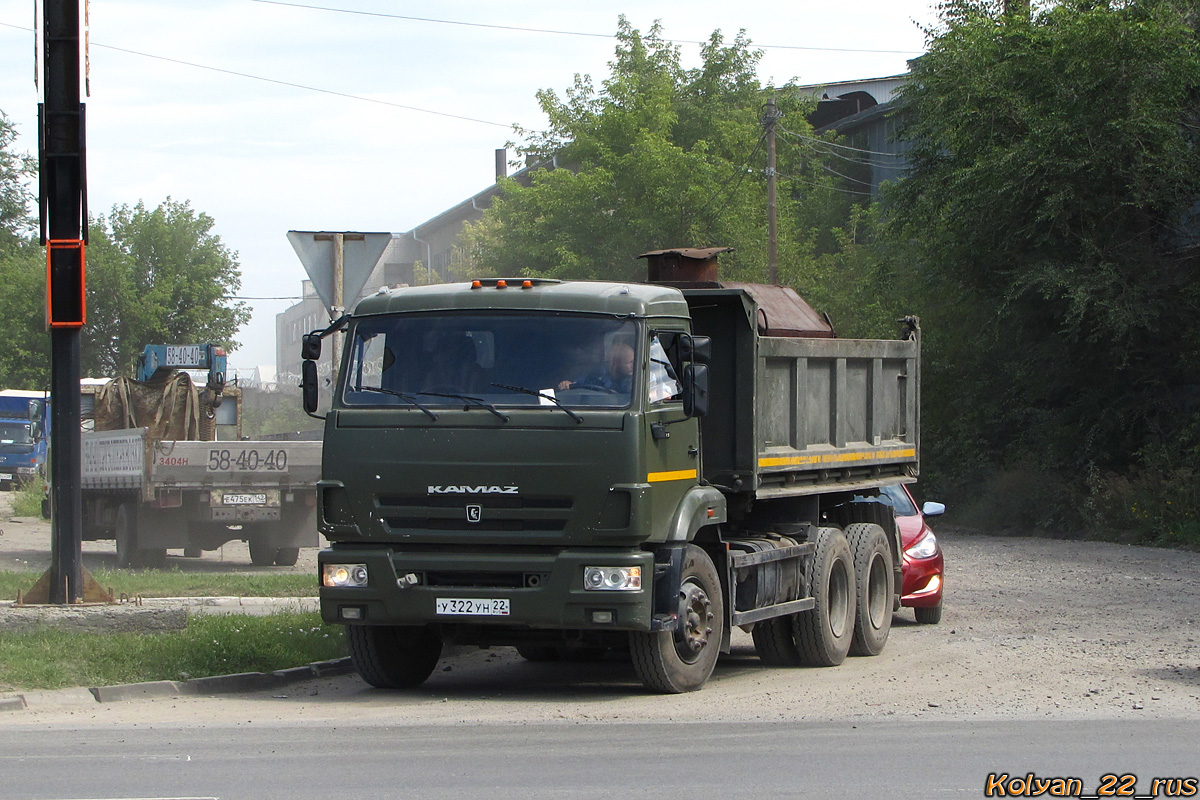 Алтайский край, № У 322 УН 22 — КамАЗ-65115-A4(23)