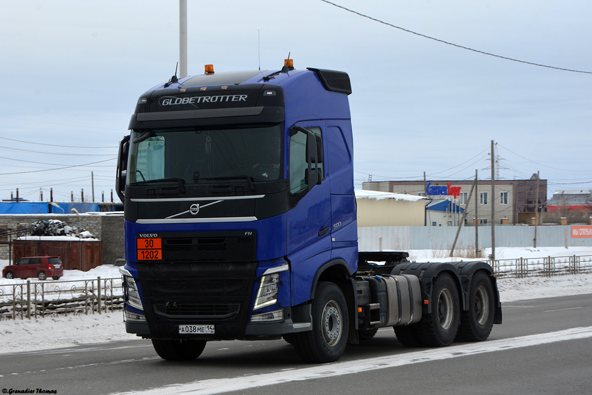 Саха (Якутия), № А 038 МЕ 14 — Volvo ('2012) FH.500 [X9P]