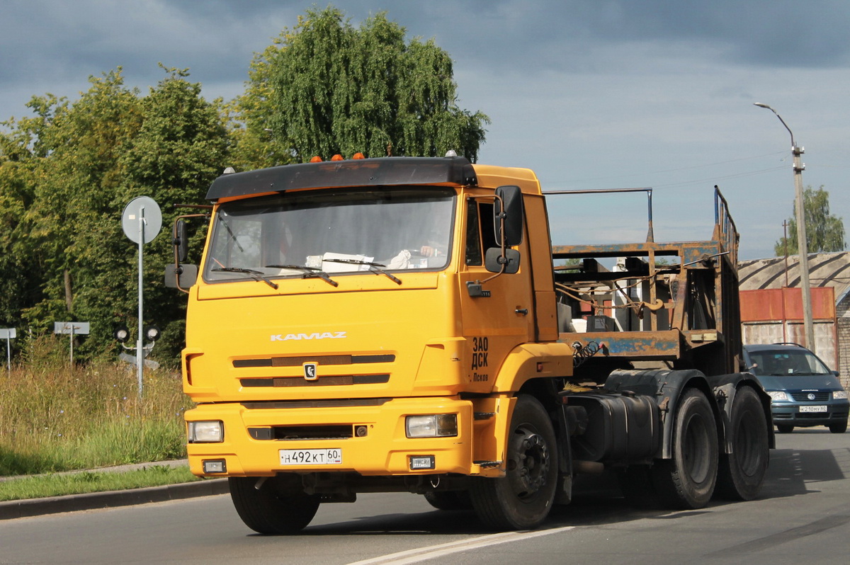 Псковская область, № Н 492 КТ 60 — КамАЗ-65116-A4(23)