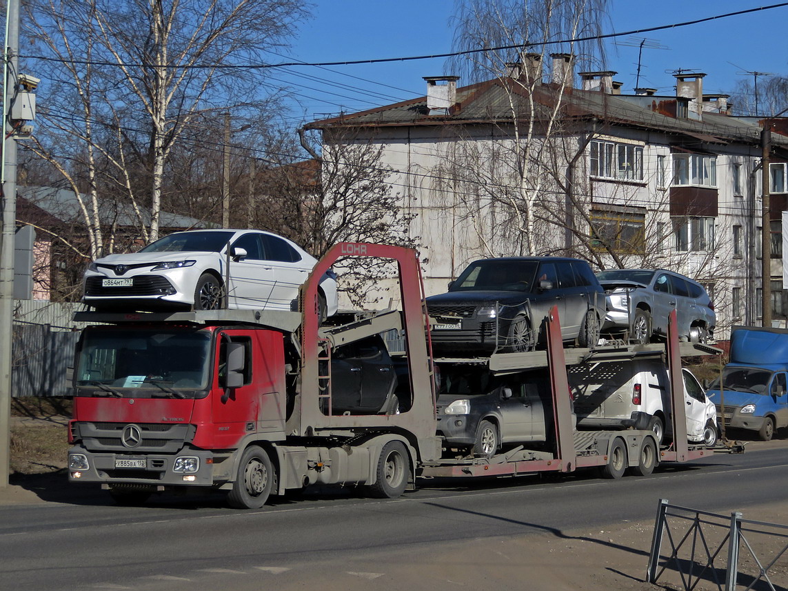 Нижегородская область, № Х 885 ВА 152 — Mercedes-Benz Actros ('2009) 1832