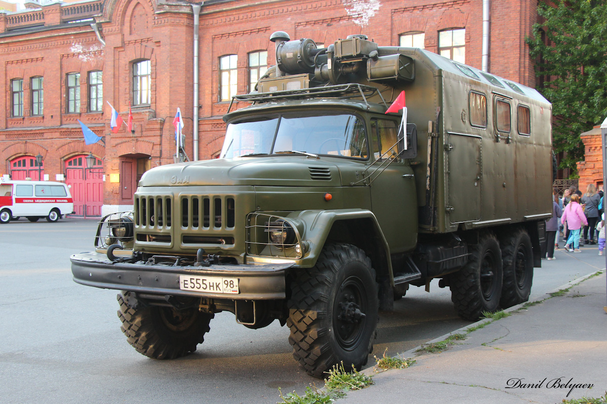 Санкт-Петербург, № Е 555 НК 98 — ЗИЛ-131; Санкт-Петербург — Международный  транспортный фестиваль 