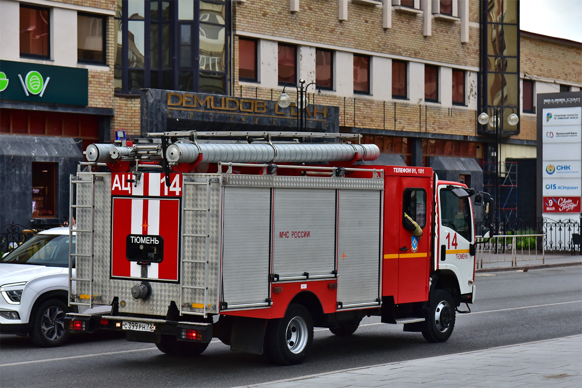 Тюменская область, № С 399 РН 72 — Isuzu NРS75 [Z7X] — Фото — Фототрак