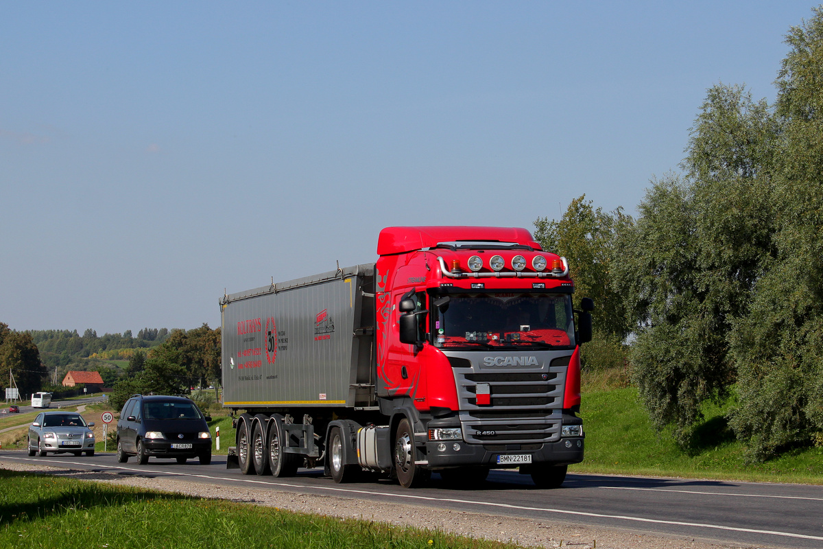 Польша, № BMN 22181 — Scania ('2013) R450