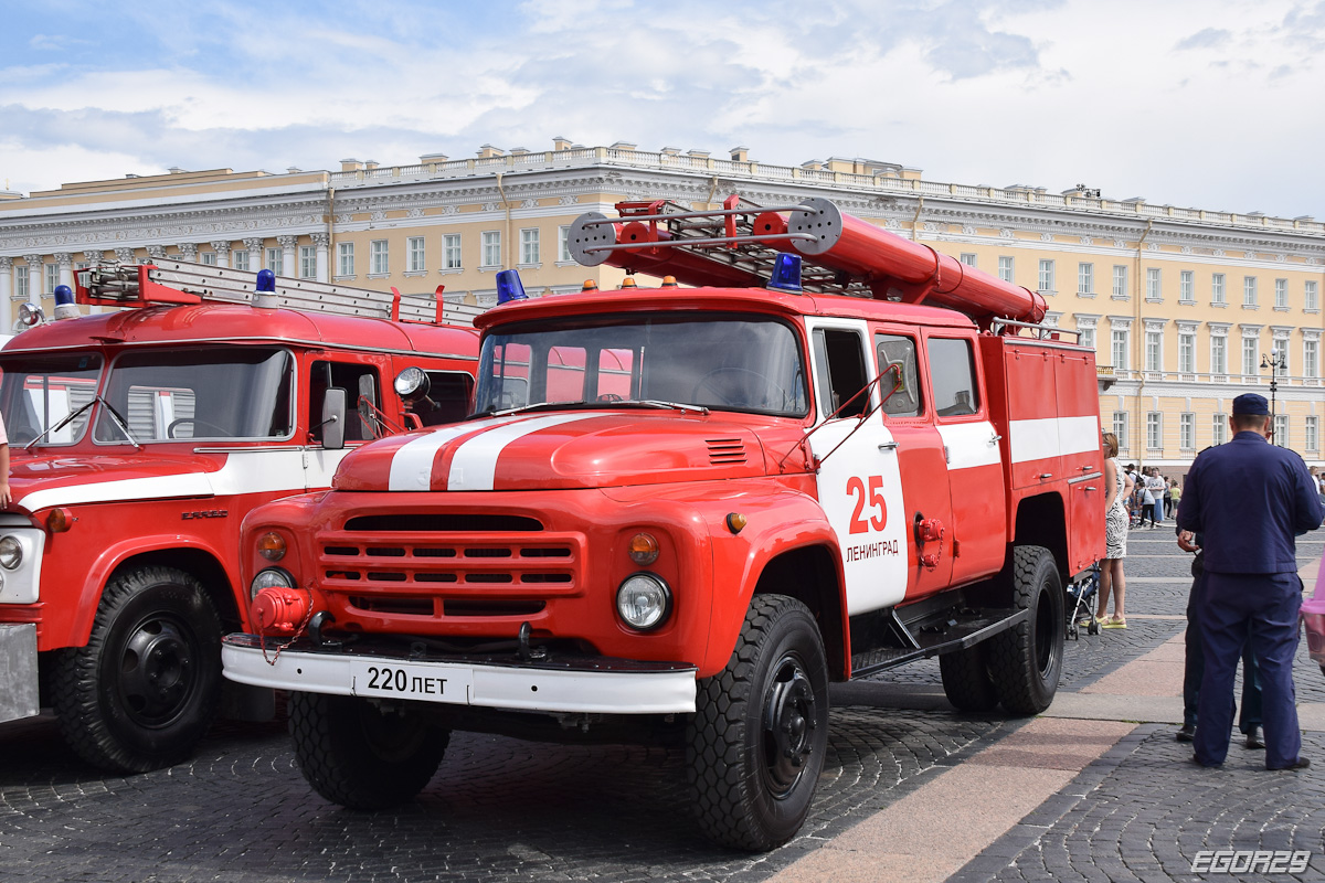 Санкт-Петербург, № 0305 ЛЕР — ЗИЛ-431412; Санкт-Петербург — Парад,  посвящённый 220-летию со дня образования пожарной охраны Санкт‑Петербурга  (30.06.2023 г.) — Фото — Фототрак