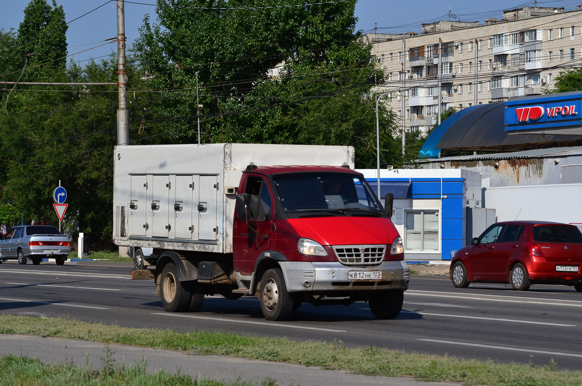 Краснодарский край, № К 812 НК 123 — ГАЗ-33106 