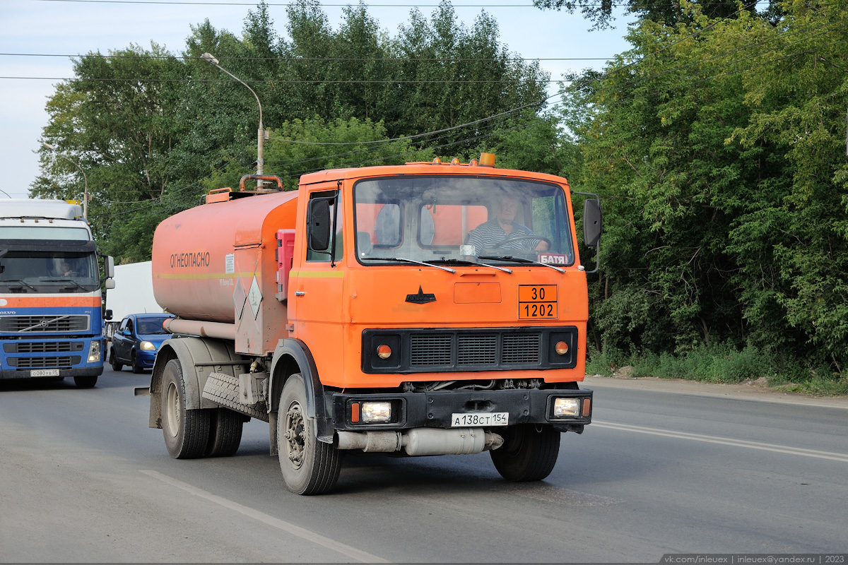 Новосибирская область, № А 138 СТ 154 — МАЗ-5337 [533700] — Фото — Фототрак