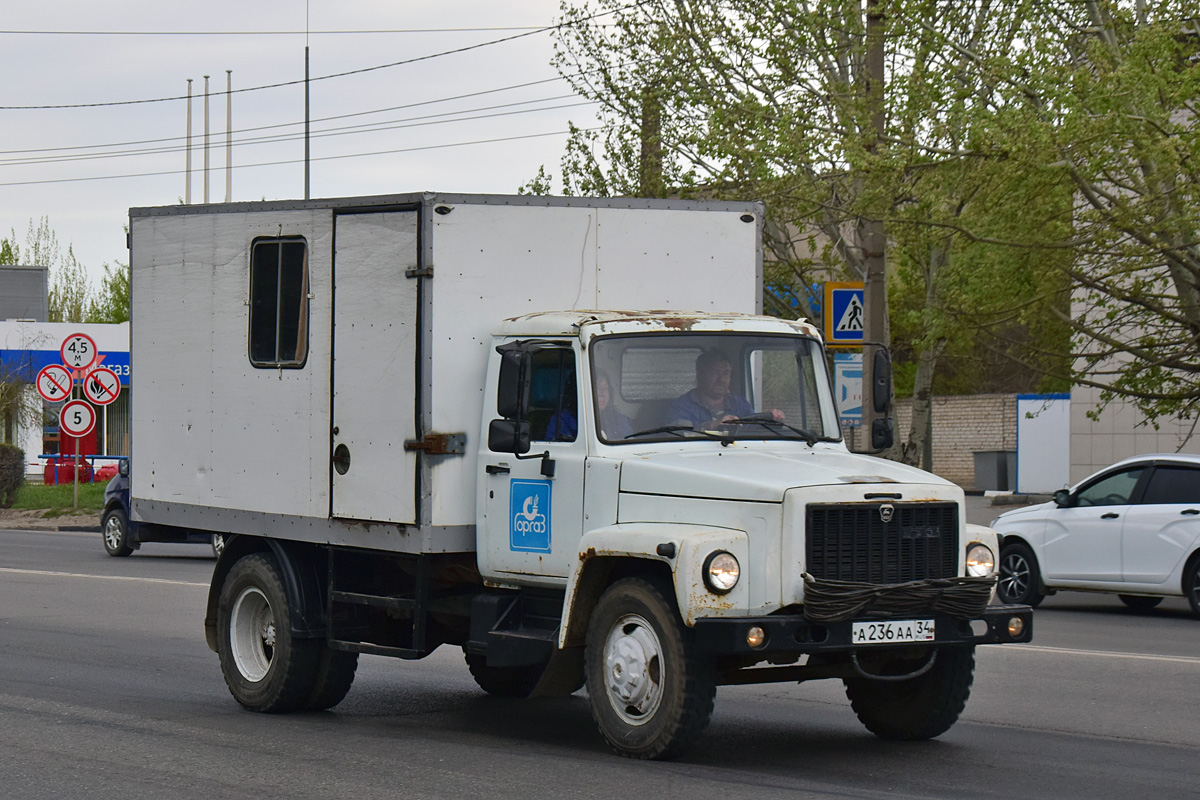 Волгоградская область, № А 236 АА 34 — ГАЗ-3307