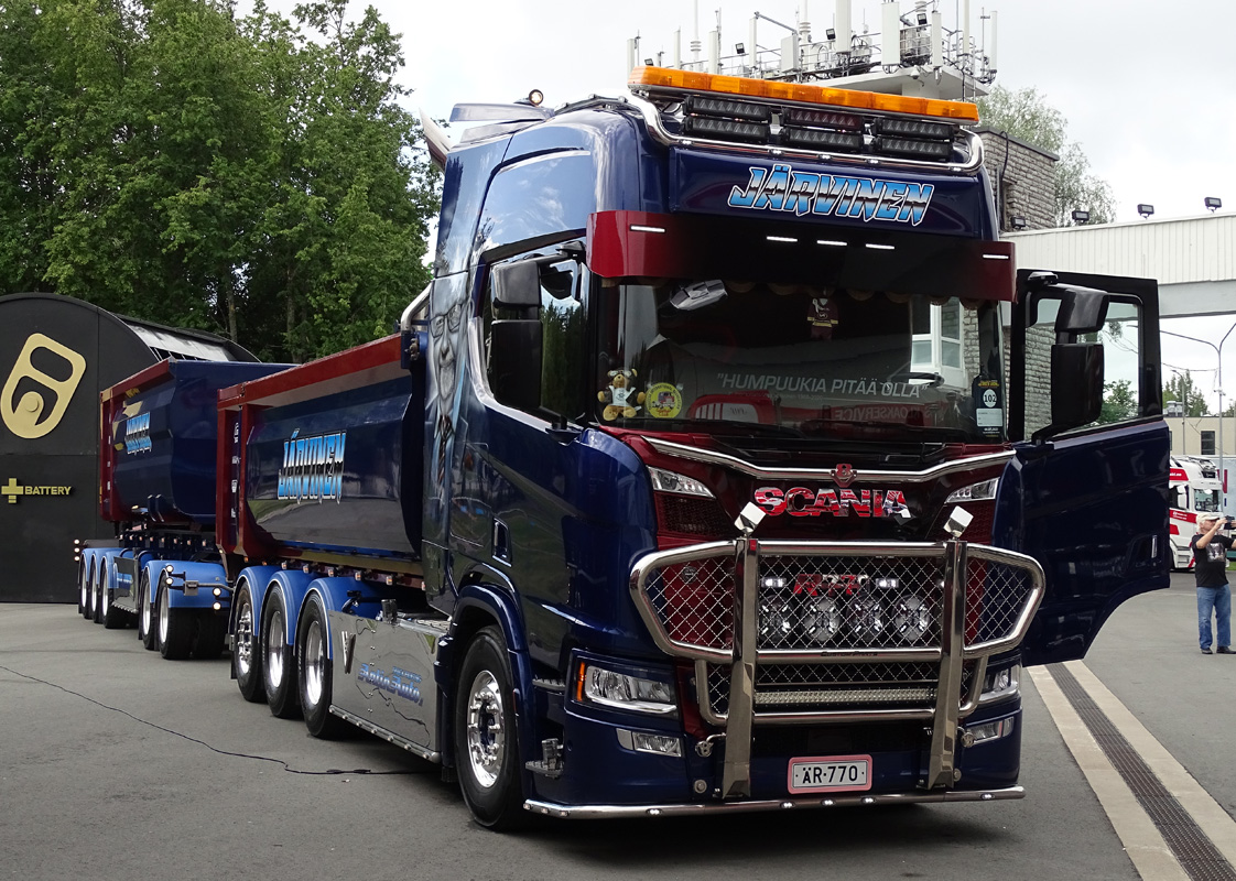 Финляндия, № ÄR-770 — Scania ('2016, общая модель); Эстония — Tallinn Truck Show 2023