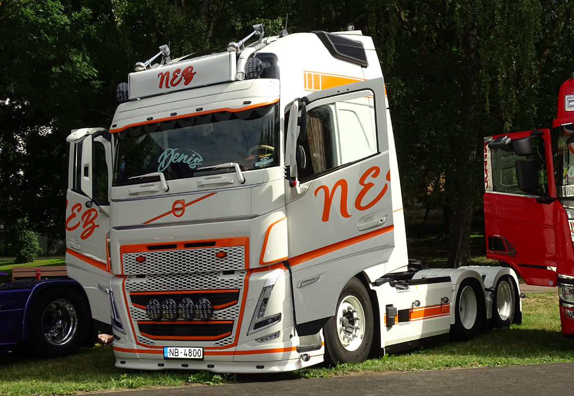 Латвия, № NB-4800 — Volvo ('2020) FH-Series; Эстония — Tallinn Truck Show 2023