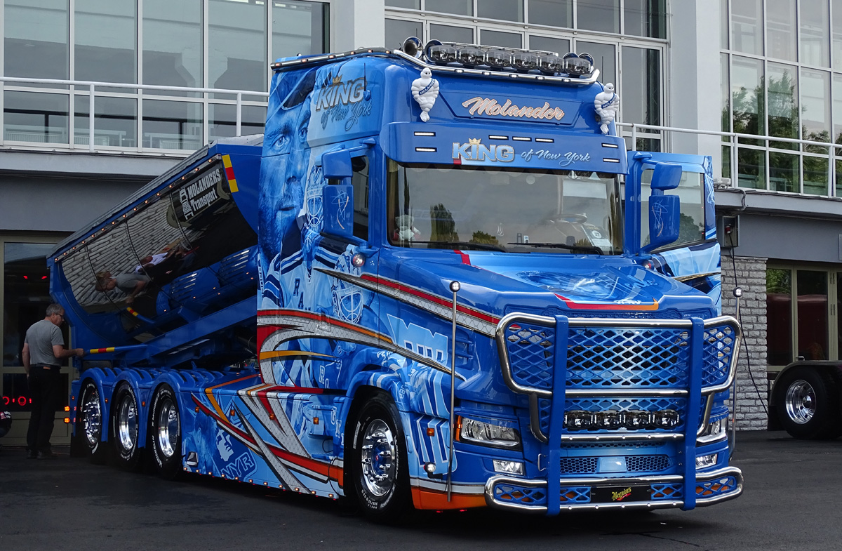 Швеция, № DWP 16C — Scania ('2016) S650; Эстония — Tallinn Truck Show 2023