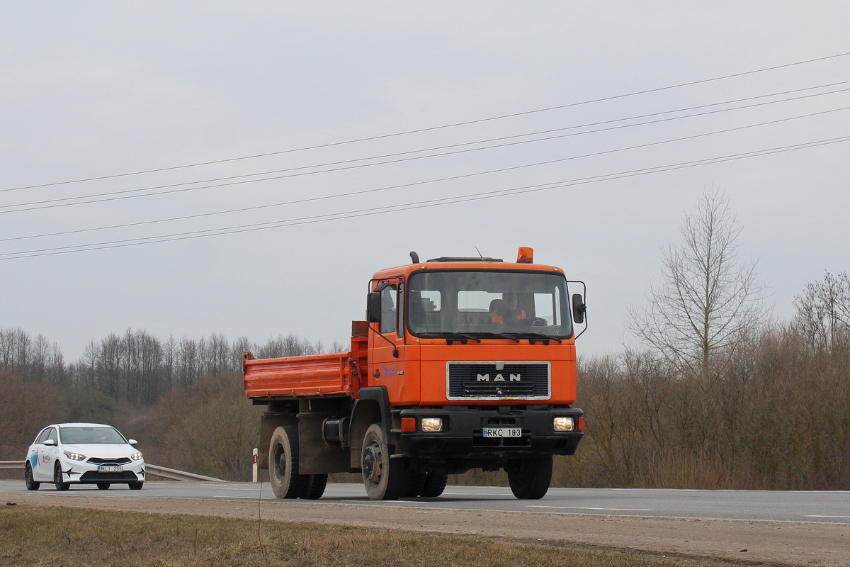 Литва, № RKC 183 — MAN M90 (общая модель)