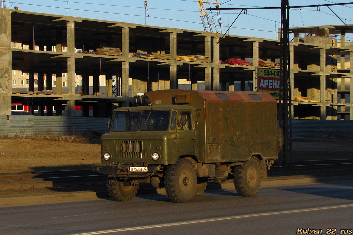Алтайский край, № Е 753 ОЕ 22 — ГАЗ-66 (общая модель)