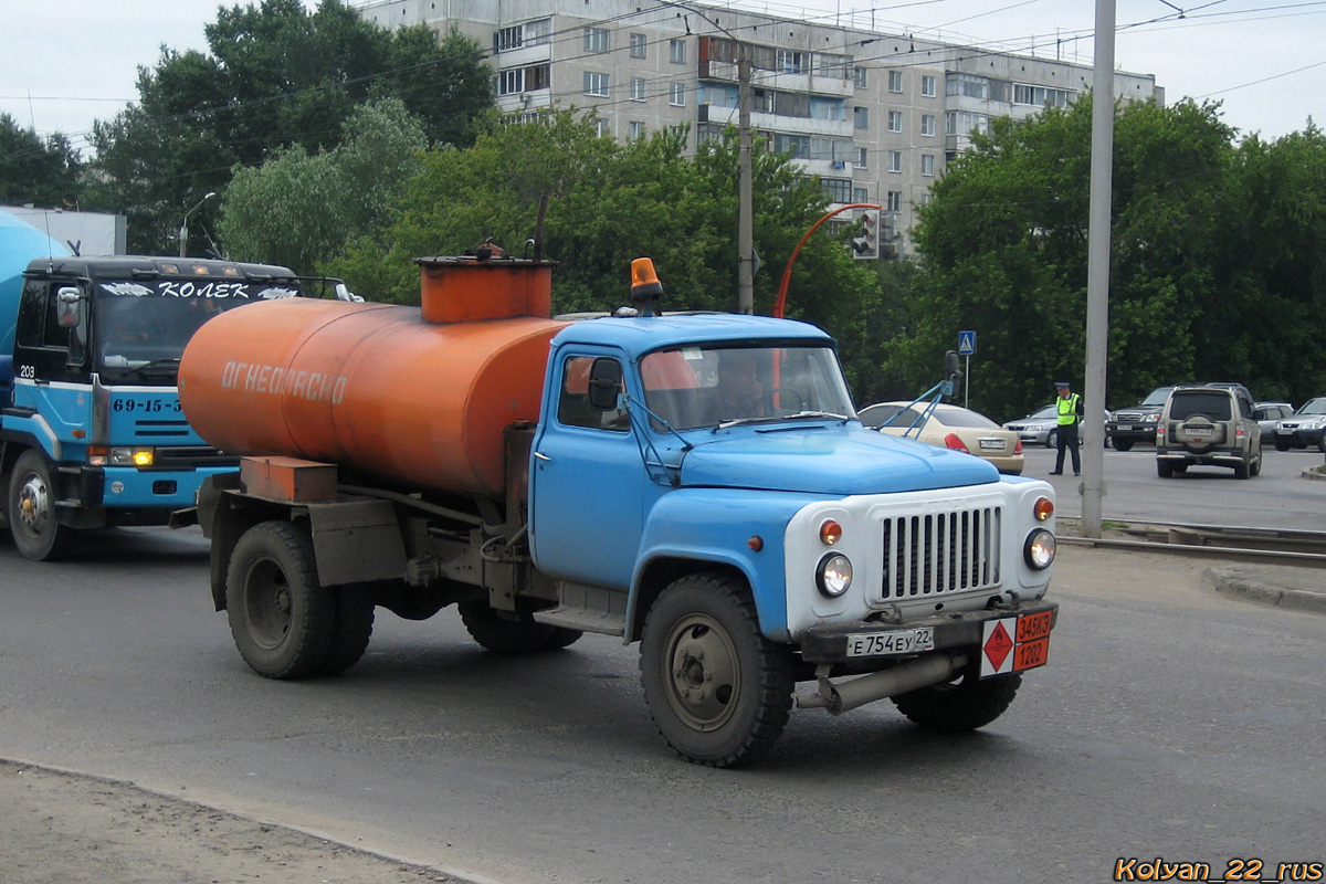 Алтайский край, № Е 754 ЕУ 22 — ГАЗ-53-12