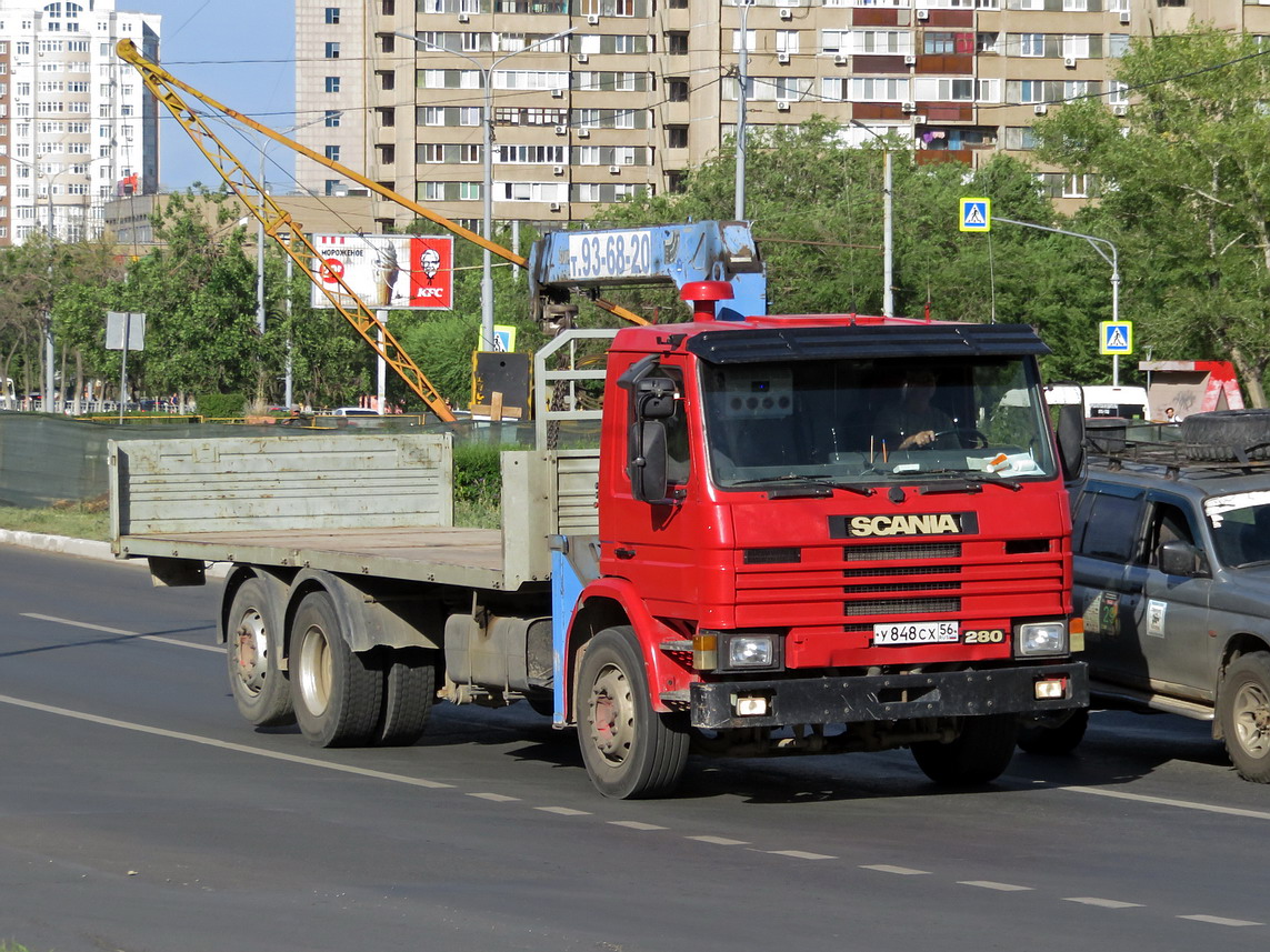 Оренбургская область, № У 848 СХ 56 — Scania (II) P93M