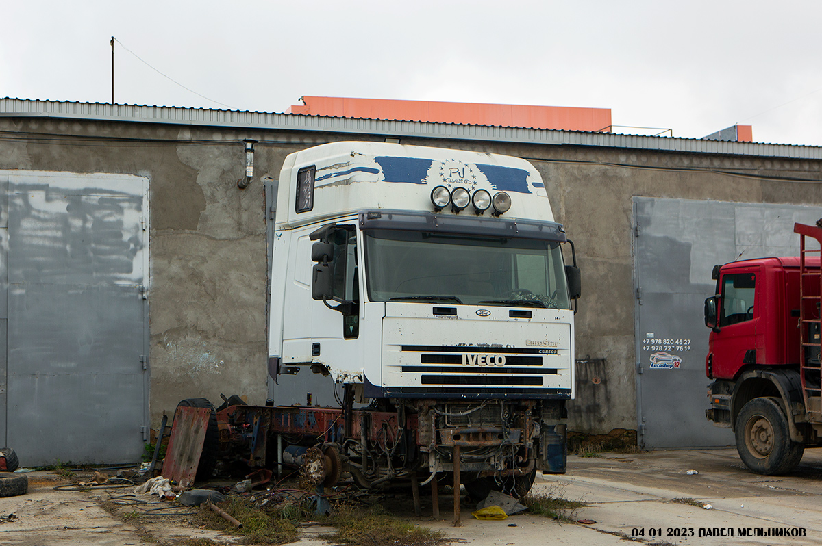 Крым, № (82) Б/Н 0057 — IVECO EuroStar; Крым — Автомобили без номеров