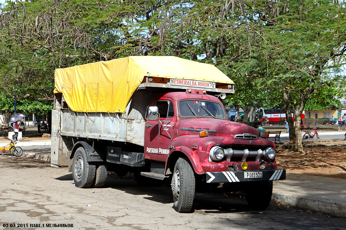 Куба, № P 081 521 — Ford F (общая модель)
