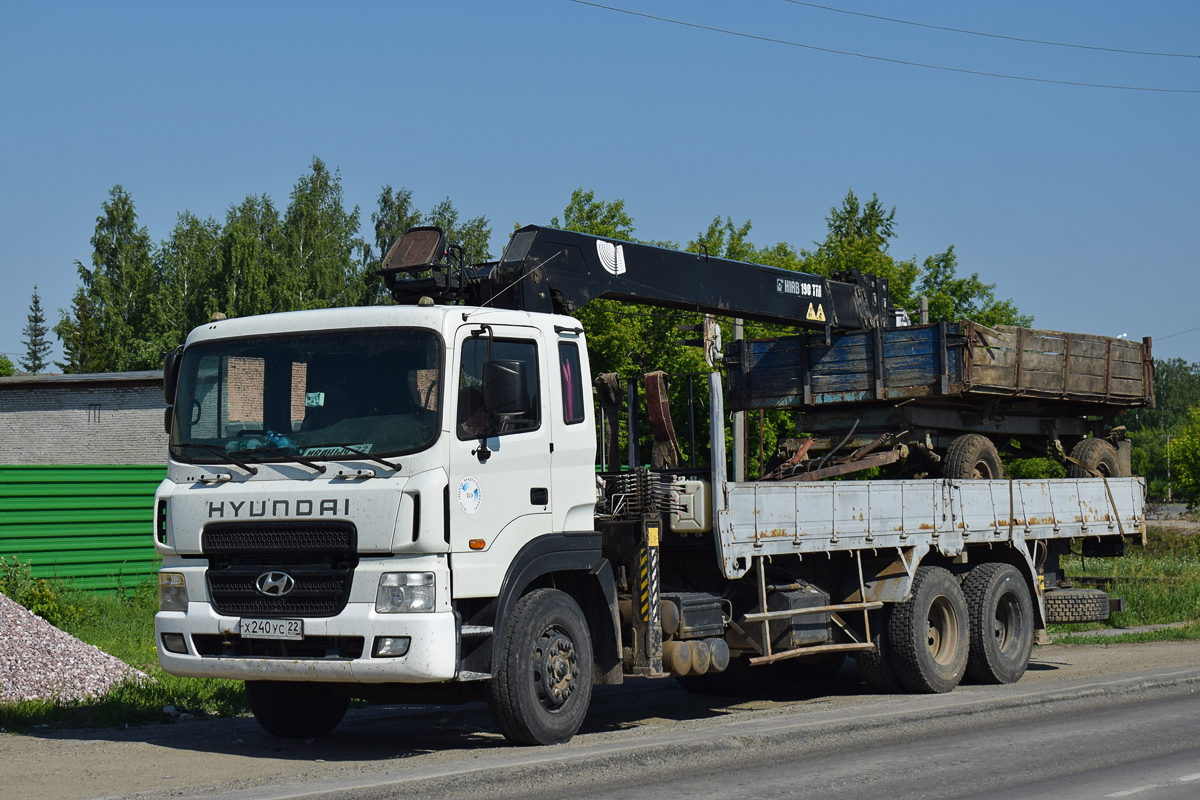 Алтайский край, № Х 240 УС 22 — Hyundai Power Truck HD260; Алтайский край, № 4139 МТ 22 — 2ПТС-4 (общая модель)