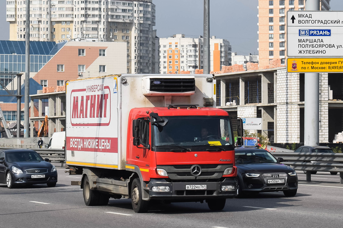 Краснодарский край, № В 722 МХ 761 — Mercedes-Benz Atego 1224 [Z9M]
