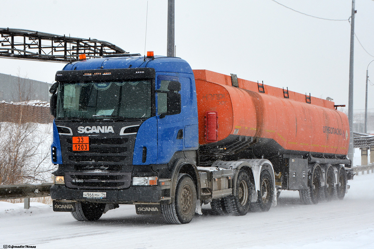 Саха (Якутия), № Н 966 МН 14 — Scania ('2009) R560