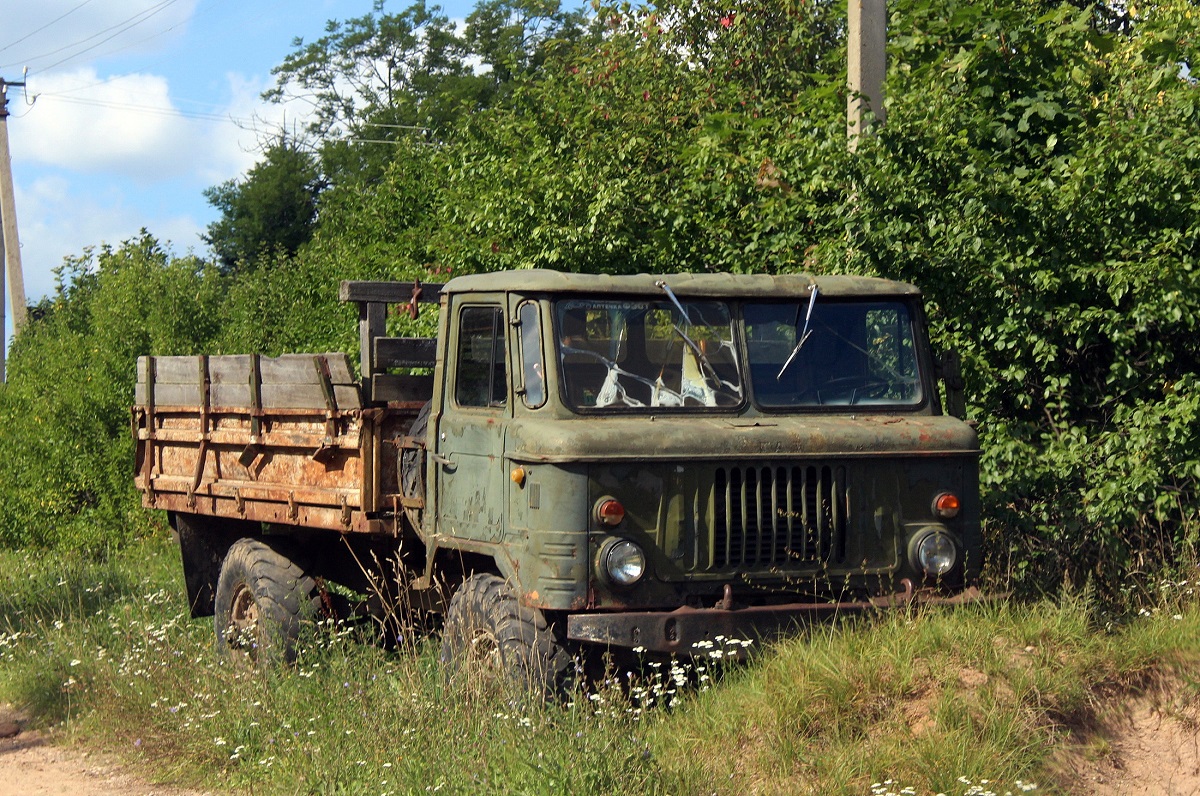 Псковская область, № (60) Б/Н 0033 — ГАЗ-66 (общая модель); Псковская область — Автомобили без номеров