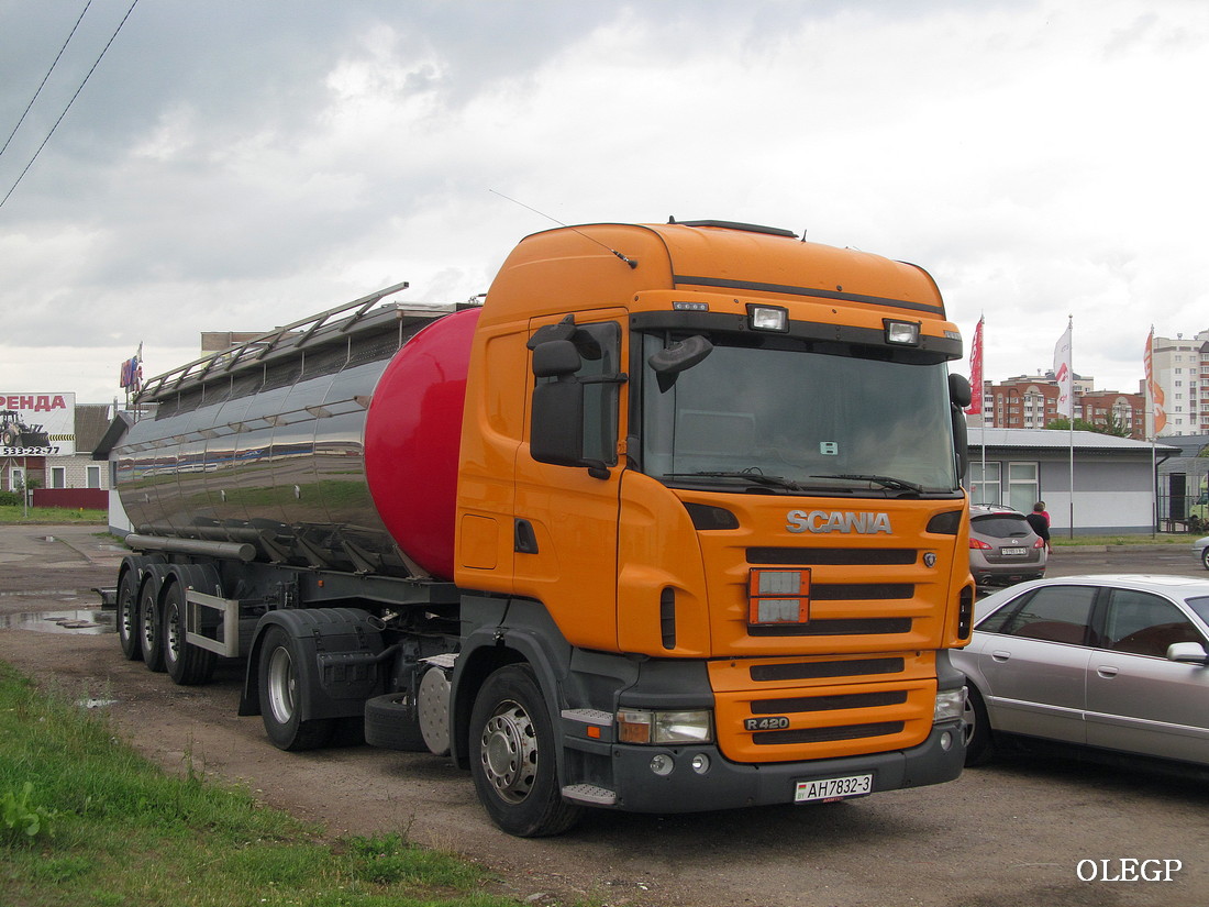 Гомельская область, № АН 7832-3 — Scania ('2004) R420