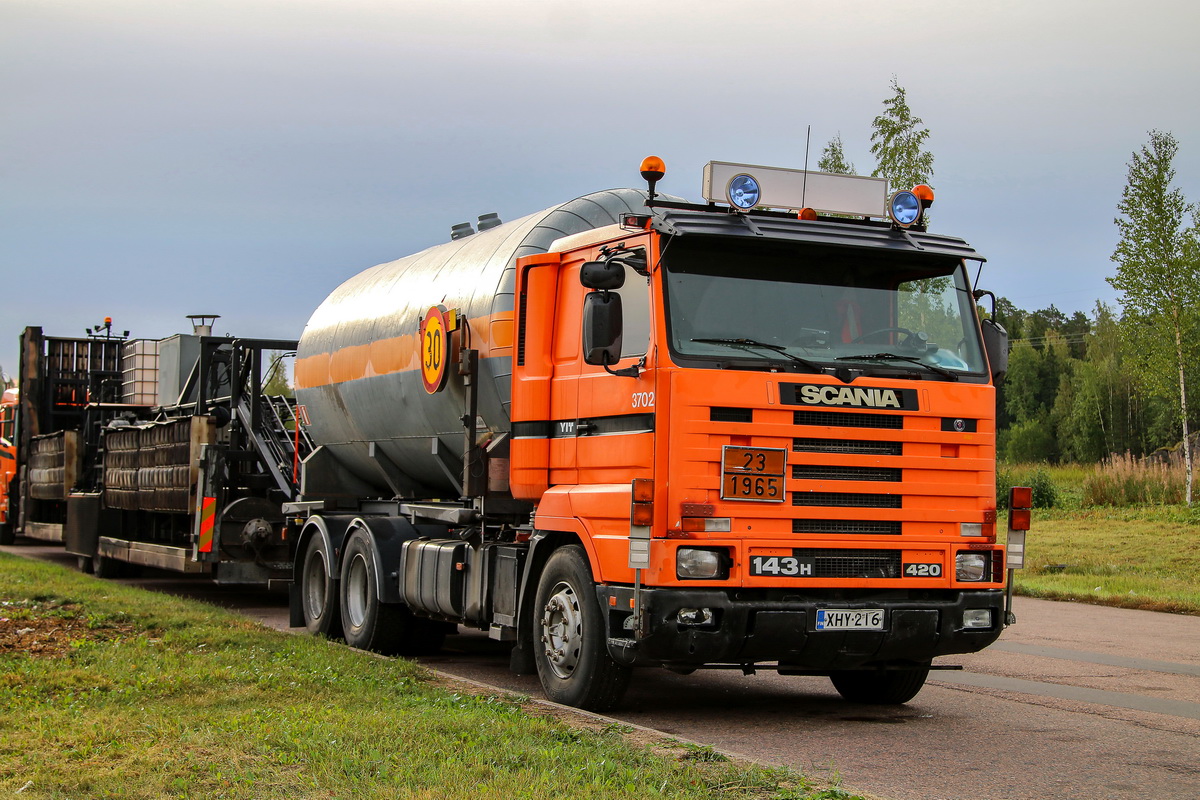 Финляндия, № 3702 — Scania (III) R143H